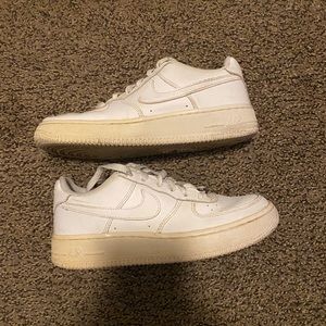 Nike Airforce 1 White Size 5.5US mens 7 womens